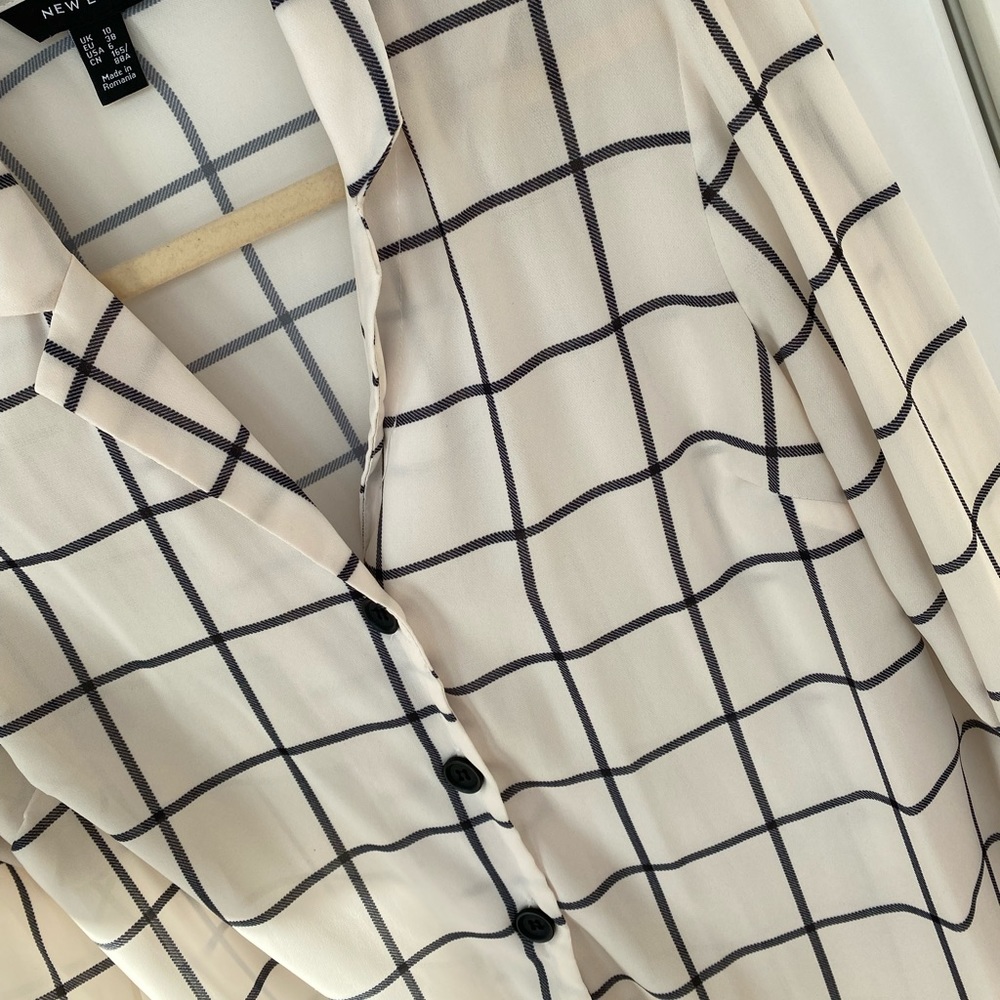NEW LOOK Checkered Top